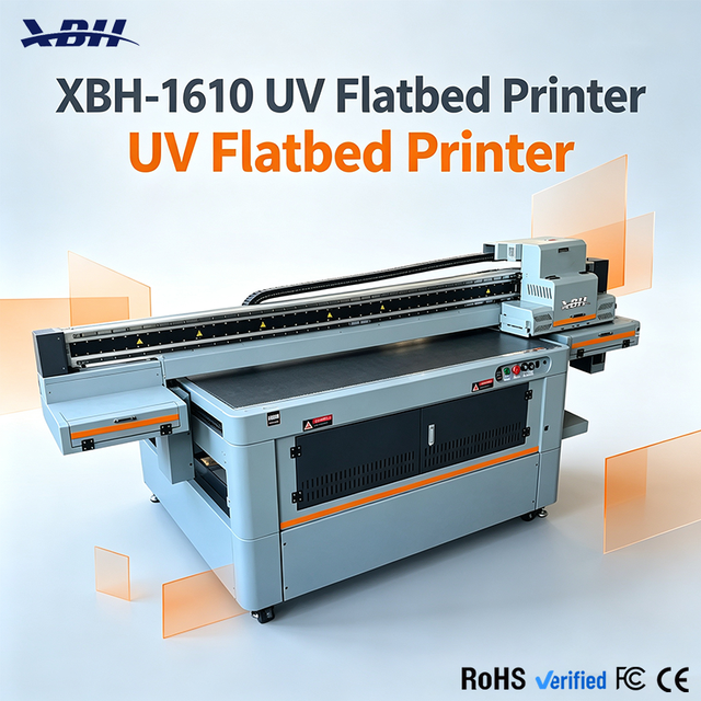 High Speed Automatic 1610 UV Flatbed Printer with Flex Support UV Ink Big Format for 3D Effects on Phone Cases Pens Bottles Mugs