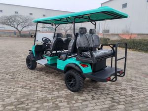 Factory Wholesale Street 6 Seater Green Golf Cart Lithium <b>Battery</b> for Community Club Golf Course - Product Image 3