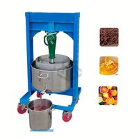 Hete verkoop multifunctionele oliepersmachine, cassave-residu ontwateringsfilterpers voor fruit- en groentesap maken