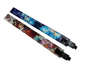 2023 Hot-selling Cow Leather Custom Printing Anime Belt Fitness Lever Power-lifting Belt