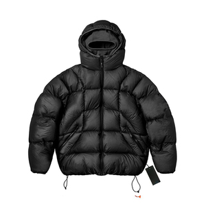 Jaqueta Puffer de Plumas Unissex de Alta Qualidade e Espessura com Marca Personalizada e Mesmo Design para Homens e Mulheres - Product Image 4