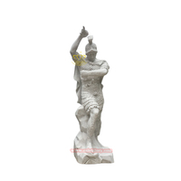 Modern Outdoor Garden with Marble Figure Statue Sculptures Hand-Carved and Polished for Parks