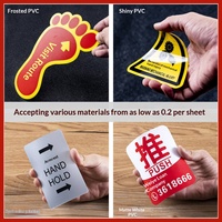 Etiqueta Adhesiva Personalizada de PVC Transparente Esmerilado, Etiqueta de Advertencia Impermeable para Panel de Máquina, Código QR, Forma Cuadrada