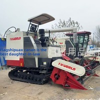 Vente de moissonneuses-batteuses automotrices FMWORLD Ruilong 4LZ-6.0P neuves et d'occasion avec garantie de 4 ans pour le riz