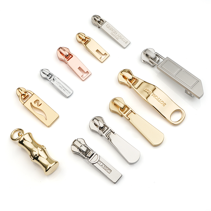 Garment Accessories Star Shape Silver Zipper