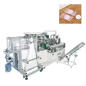 Machine pour fabrication de serviettes faciales, en coton comprimé, imprimés personnalisés, 50 pièces