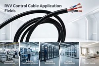 Kabel Listrik Fleksibel UL62 SJT 2/3 Inti 16/18 AWG Berisolasi PVC Tembaga Bebas Oksigen untuk Peralatan Rumah Tangga Listrik