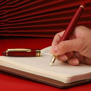 Bolígrafos de Lujo Retro para Regalo Empresarial con Logotipo Personalizado, Bolígrafo de Tinta para Firmas, Grabado, Bolígrafo de Madera para Promoción - Product Image 4