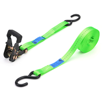 Correa de Amarre con Trinquete de 1-1/16" 1.5T 28mm, Correas de Amarre con Ganchos en S