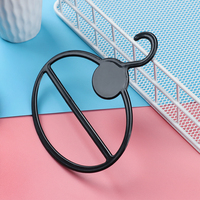 Soporte ovalado para bufanda y corbata, colgador de abrigos con forma circular, multifuncional, con ranuras para exhibición de ropa, organizador, ahorro de espacio