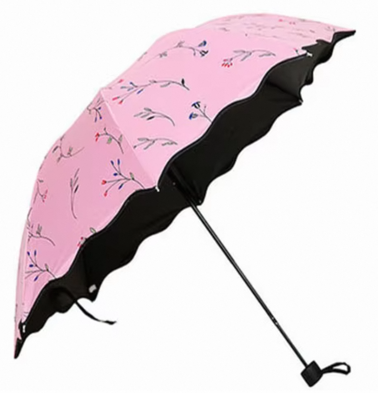 8 Bone Manual Folding Umbrella with