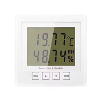 Capteur de température et d'humidité avec double alimentation, écran LCD RS485, température de serre