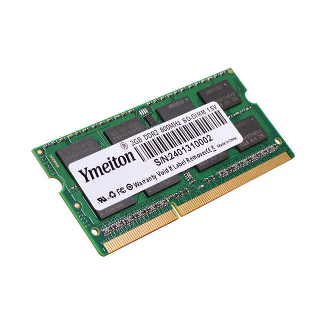 RAM DDR2 800MHZ SO-DIMM Memoria RAM 2GB Ymeiton Memory RAM DDR2 4GB High Quality for Laptop Support OEM Wholesales