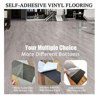 1.5mm 2mm 3mm étanche luxe vinyle autocollant de sol carrelage mural Pvc vinyle auto-adhésif carrelage pour cuisine