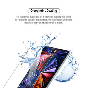 Protection d'écran en verre trempé de haute qualité pour tablette, ultra-claire, 10,9 12,9 pouces pour iPad Pro 11, 99 % d'opacité minimale - Product Image 4