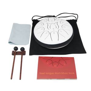 Tambor de Lengüetas de Acero Compacto y Portátil de 6 Pulgadas y 11 Notas, Antideslizante y Ligero, para Acampar al Aire Libre, Viajar y Tocar en Movimiento - Product Image 6