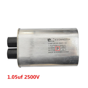 BiCai H.V. Condensateur 1,05uF 2500V AC pour équipement micro-ondes industriel - Product Image 1