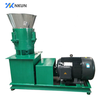 Ferme/granule manuel à la maison d'alimentation de poulet de machine de pilet faisant la machine 1 t/h pour l'alimentation de bétail