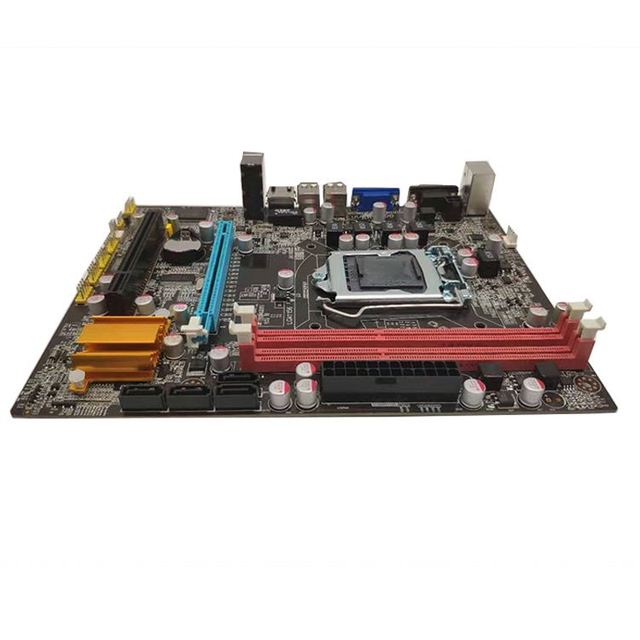 New Motherboard Lga 1156 Supported DDR3 Memory and Core I3 / I5 / I7 Processor, Fully Tested Working Good