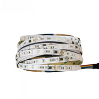 Haute qualité SMD5050 UCS512 numérique RGB Pixel LED bande lumineuse DMX512 4-en-1 RGBW USB & NFC connectivité corps en cuivre 10 pixels/m