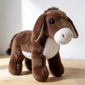 Asino di Peluche Personalizzato EN71 CE, Giocattolo Morbido Economico all'Ingrosso - Product Image 6