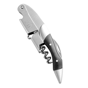 Forkry cổ điển đôi-bản lề thép không gỉ mở rượu bia mở chai corkscrew - Product Image 3