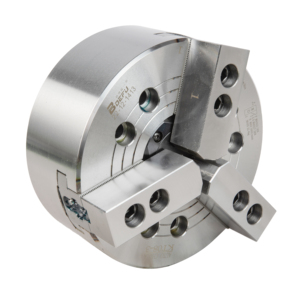 BDF alta precisão hidráulica oco três mandril poder maxila para tornos <span class=keywords><strong>CNC</strong></span> com construção durável - Product Image 1
