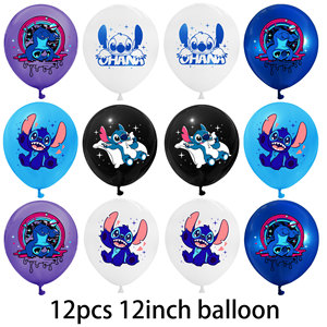 Venta al por mayor personaje <span class=keywords><strong>de</strong></span> dibujos animados Anime estrella <span class=keywords><strong>de</strong></span> cine bebé <span class=keywords><strong>Stitch</strong></span> <span class=keywords><strong>Lilo</strong></span> látex estampado globo <span class=keywords><strong>Stitch</strong></span> bebé Globos Set para fiesta <span class=keywords><strong>de</strong></span> cumpleaños - Product Image 3