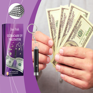 Torche UV d'inspection de l'argent en métal à piles de stylo de lumière UV - Product Image 3