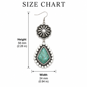 Orecchini Pendenti Boho a Goccia con Margherite, Gioielli Vintage da Sposa per Donne - Product Image 5
