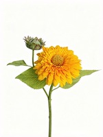 Tige unique de tournesol artificiel, fleur artificielle pour la maison, le jardin, les arrangements de mariage, la décoration de fête