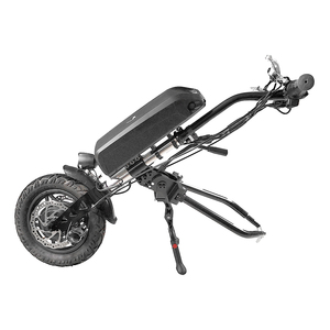 Kit d'adaptation de fauteuil roulant électrique Power Assist, Handbike électrique 36V 48V 350W 500W 1200W, Tricycle pour fauteuil roulant pour personnes à mobilité réduite - Product Image 4