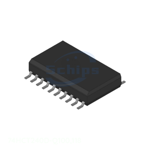 Logic 74HCT240D-Q100118 20 SOlC (0.295\" 7.50mm de Ancho) Componentes Electrónicos Originales Otros CI BUFFER INVERT 5.5V 20SO - Product Image 1