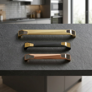 Modern Brass <b>Cabinet</b> Bar Handles Contemporary Kitchen Drawer Pulls Durable Furniture Hardware <b>Gold</b> Black Copper Finish C-YAR - Product Image 1