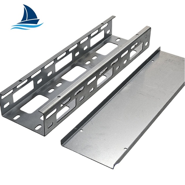 CE Certified Perforated Industrial Construction Cable Tray | Heavy-Duty Support System | Pre-Galvanized Steel | Fast Heat