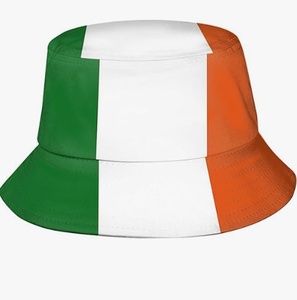 Casquettes promotionnelles en polyester à impression intégrale, chapeau bob drapeau irlandais pour la pêche, cadeau de <span class=keywords><strong>voyage</strong></span> - Product Image 6