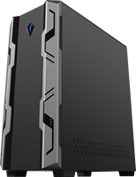 Lovingcool Factory ATX/boîtier M-ATX jeu d'ordinateur avec armoire d'ordinateur en verre trempé boîtier PC refroidi à l'eau avec alimentation