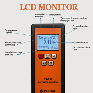 Detector Nuclear Electrónico Portátil con Pantalla LCD NR-750, Contador Geiger para Pruebas de Radioactividad Doméstica, Rayos X, NR-750 Nuclear Ra - Product Image 4