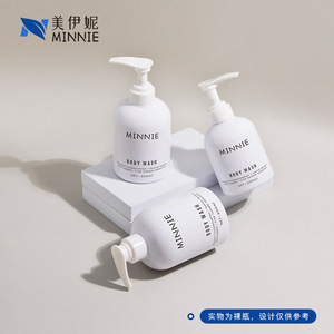 Minnie Body Wash Bottle 300ml 400ml Pump Dispenser Personal Care <b>Container</b> - Product Image 4