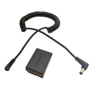5.5X2.5Mm 7.2V-8.4V Power Dc Kabel + LP-E17 Dummy Batterij <span class=keywords><strong>DR</strong></span>-E17 Dc Koppeling Voor Canon Eos M3 En M5 Camera 'S Digitale Camera 'S - Product Image 1