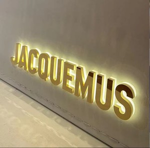 Tùy chỉnh kim loại thép không gỉ thư chiếu sáng Acrylic LED phía trước thắp sáng kênh thư mua 3D mua sắm centre cửa hàng dấu hiệu - Product Image 5