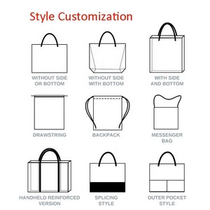 Fashion Cartoon Cute <b>Hand</b>-Held <b>Small</b> Canvas Tote <b>Bag</b> with Customized Closure for Daily Use Casual Snack & Vegetable Basket Gift - Product Image 5