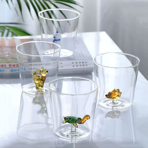 Canecas de Café de Vidro Duplo com Design Criativo e Fofo de Animais em 3D, 300ml, Resistentes ao Calor, Copo de Chá, Tumbler para Casa, Presentes e Novidades - Product Image 3