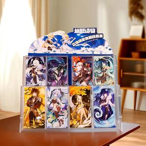 Акриловая подставка для дисплея, 3D ручной работы, акриловый кирпич, аниме-шкатулка, аниме-шкатулка, Хрустальный блок, аниме-Карточный кирпич - Product Image 3