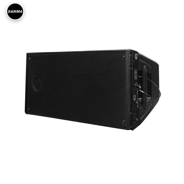 Pro Audio HDL-20A Dual 10-Inch Neodymium 8Ohm Titanium Alloy Pro Sound Active Two-way Line Array Speaker 700W RMS Outdoor