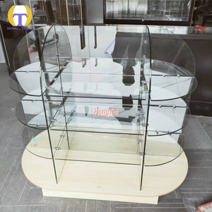 Ventes directes d'usine Supermarché Comptoir en verre trempé Panneau MDF <span class=keywords><strong>Affichage</strong></span> complet <span class=keywords><strong>Vitrine</strong></span> d'<span class=keywords><strong>affichage</strong></span> de magasin de détail - Product Image 6