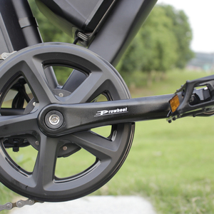 Vélo électrique tout-terrain à suspension intégrale avec cadre en alliage d'aluminium de 26 pouces, pneus larges et assistance au pédalage - Product Image 5