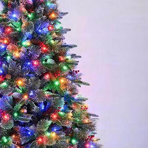 Árbol de Navidad Mixto (PE + PVC + Agujas de Pino) en Oferta, Árbol Simulado sin Adornos, 1.8/2.1 Metros, Decoración Navideña - Product Image 3