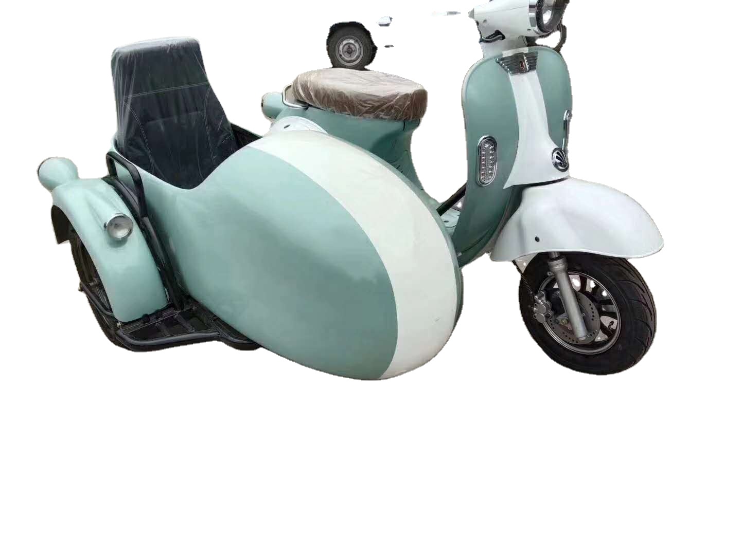 カジュアルな両面3輪電動スクーターカー、1000Wモーター搭載、オープン