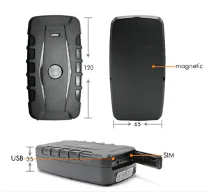 4G Portable 10000mAh sans fil 4G LTE longue durée de vie de la batterie Distance suivi aimant Cargo dispositif GPS voiture Tracker